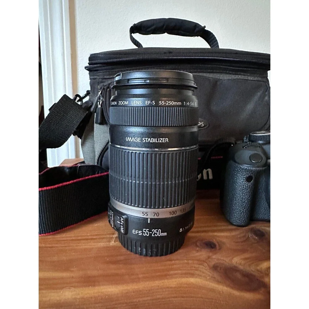 Canon EOS Rebel T1i Bundle – 2 Lenses + Extras